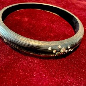 Alexis Bittar Bangle with Bling Bracelet